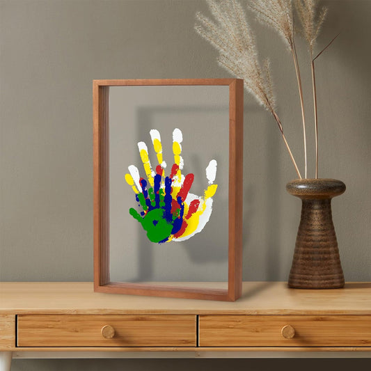 Art Print Souvenir Multi-person Handprint Diy Handprint Photo Frame